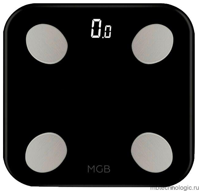 MGB Body fat scale Glass Edition BK