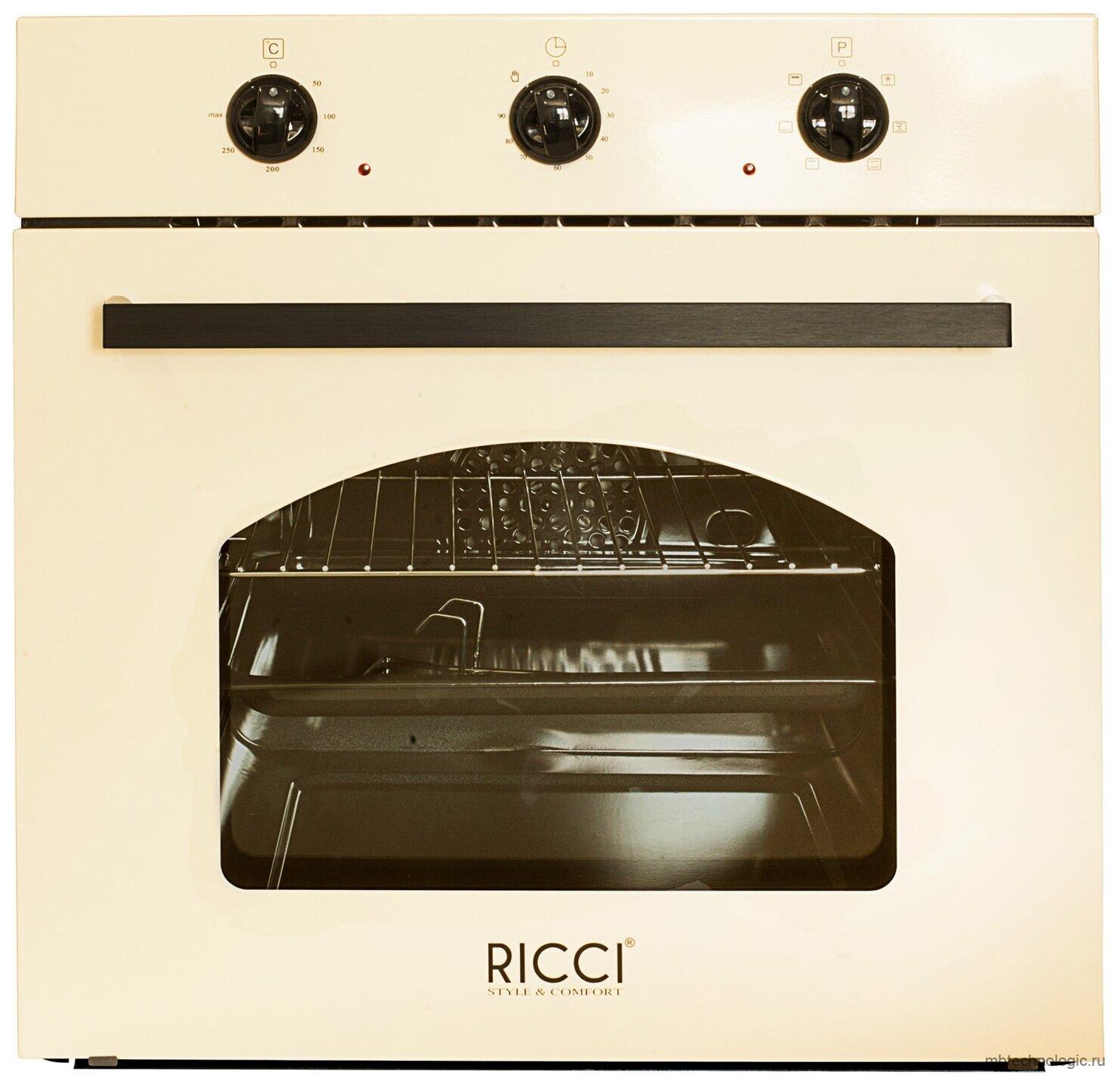 Электрический духовой шкаф Ricci REO-610bg